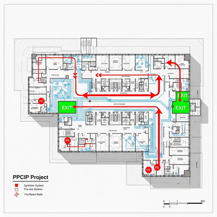 PPCIP - Projeto de Prevenção e Combate a incêndio e Pânico